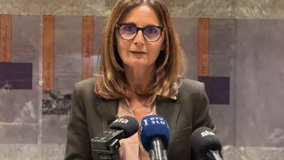 Ljubljana, DZ.Izjava podpredsednice DZ Natase Avsic Bogovic ob robu izredne seje.