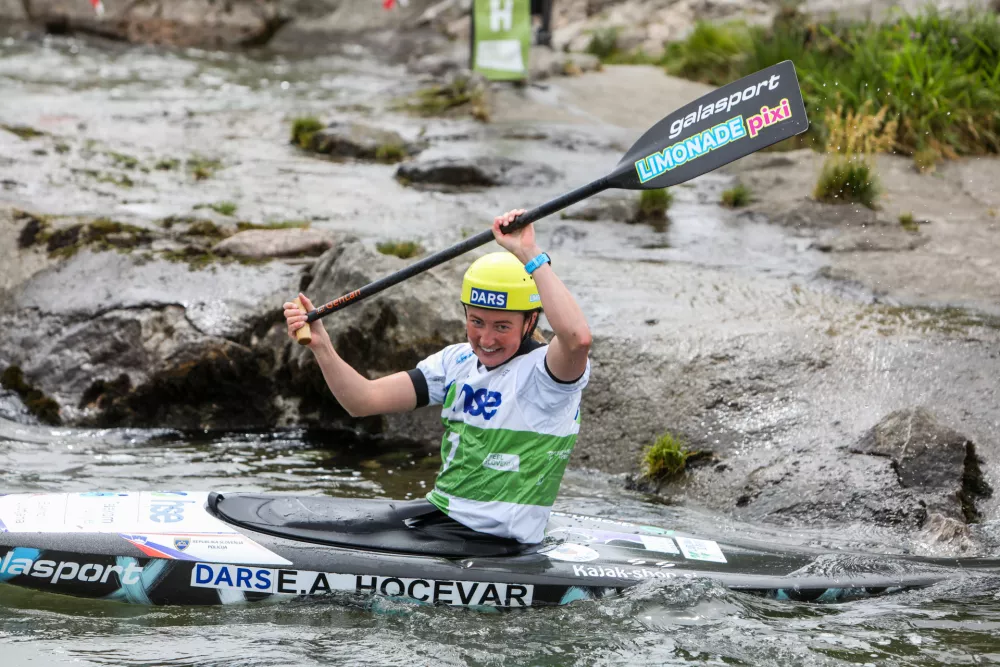 - Eva Alina Hočevar,- 30.05.2026.- Svetovni pokal Kanu 2026, Tacen.//FOTO: Bojan Velikonja