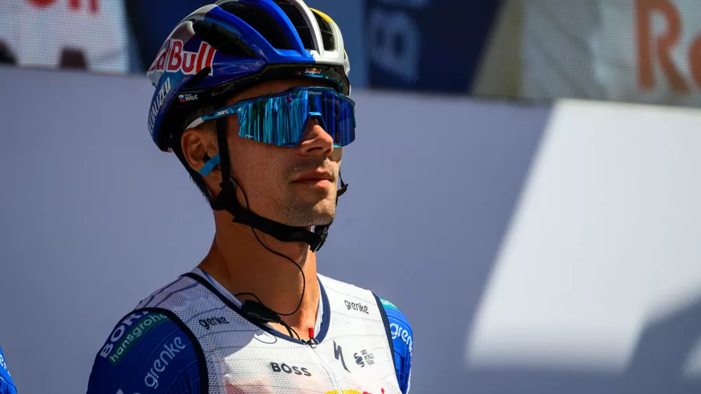 Spanija, Dos Hermanas.Kolesarska dirka po Spaniji, 17. etapa: Dos Hermanas - Sevilla (185 km).Slovenski kolesar Primoz Roglic