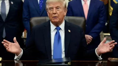 FILE PHOTO: U.S. President Donald Trump speaks during a meeting with travel executives in the Oval Office at the White House in Washington, D.C., U.S., September 2, 2026. REUTERS/Evelyn Hockstein/File Photo