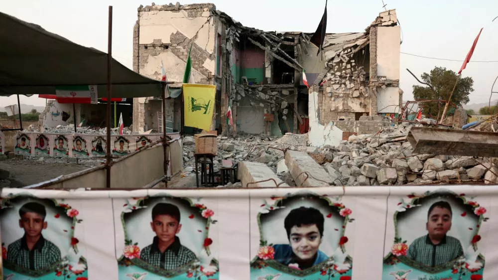 FILE PHOTO: The Minab school, which was damaged in a strike on February 28, in Minab, Iran, August 27, 2026. Majid Asgaripour/WANA (West Asia News Agency) via REUTERS ATTENTION EDITORS - THIS PICTURE WAS PROVIDED BY A THIRD PARTY. ISRAEL OUT. NO COMMERCIAL OR EDITORIAL SALES IN ISRAEL. NO ACCESS FOR ISRAELI MEDIA. NO USE BBC PERSIAN. NO USE VOA PERSIAN. NO USE MANOTO. NO USE IRAN INTERNATIONAL. NO USE RADIO FARDA. DIGITAL: NO USE BBC PERSIAN. NO USE VOA PERSIAN. NO USE MANOTO. NO USE IRAN INTERNATIONAL. NO USE RADIO FARDA./File Photo