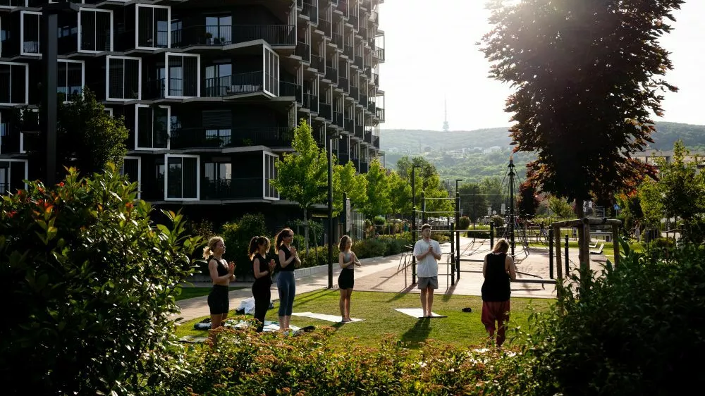 Joga naj bi potekala tudi na strehi Vilharie (Foto: Corwin SI)