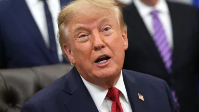 President Donald Trump speaks during an event about healthcare in the Oval Office of the White House, Friday Sept. 18, 2026, in Washington. (AP Photo/Jacquelyn Martin)
