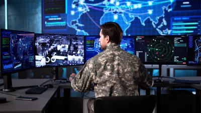 Frontline Operations Commander: Monitoring And Directing Military Drone Missions.