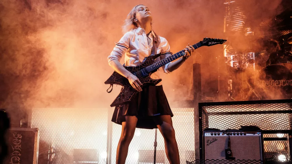 Phoebe Bridgers med nastopom na Danskem pred časom. / Foto: Profimedia