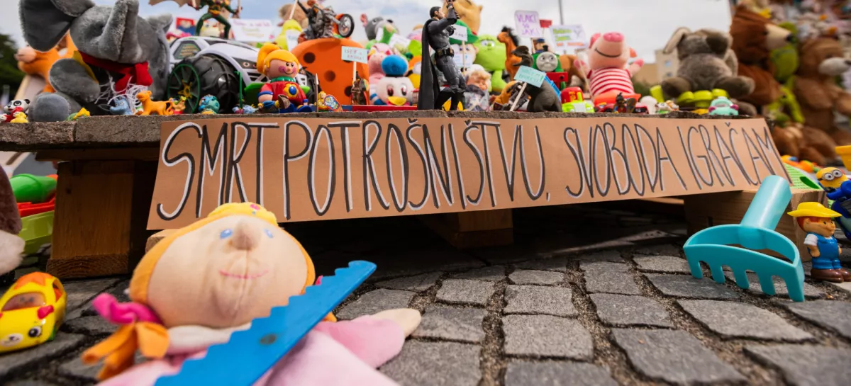 protest igrač / Foto: Arhiv Ekologi Brez Meja