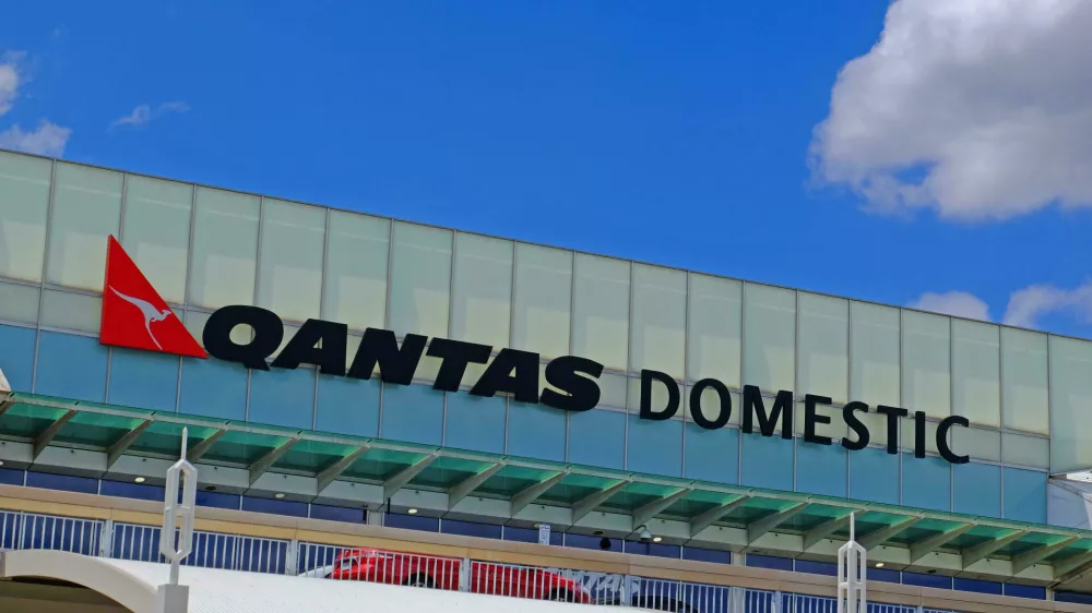 Qantas, Melbourne,letali&scaron;če, Avstralija. Foto: Reuters/Alamy