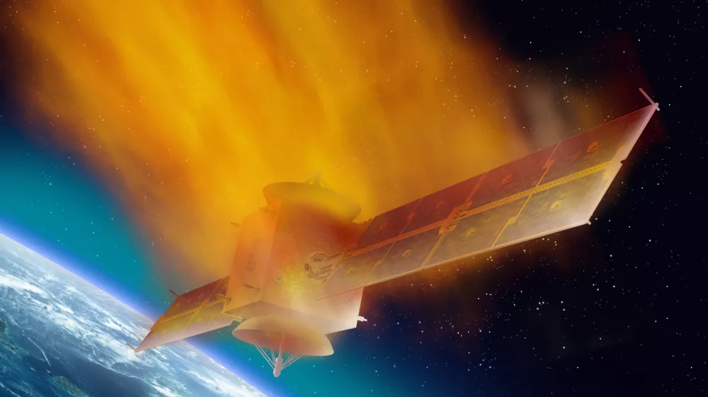 Satelite čaka bridek konec v na&scaron;i atmosferi, toda &hellip;