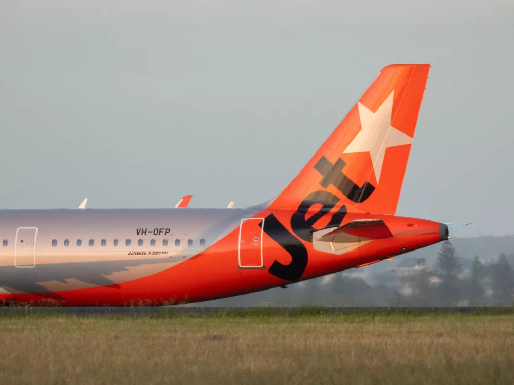Letalo prevoznika Jetstar, ki ga &scaron;e posebej dobro poznajo v Aziji. / Foto: Istock