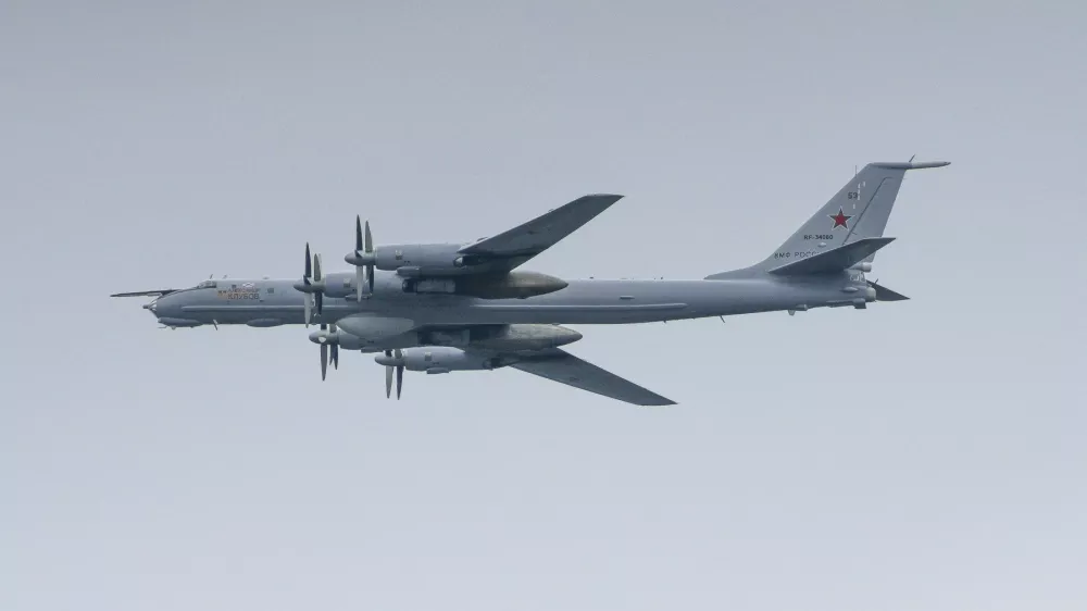 Ruski bombik Tu-95, 2021. Foto: Profimedia 
