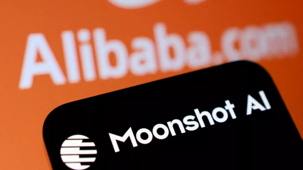 Moonshot AI in Alibaba.com logo. Foto: REUTERS/Dado Ruvic/Illustration/File Photo