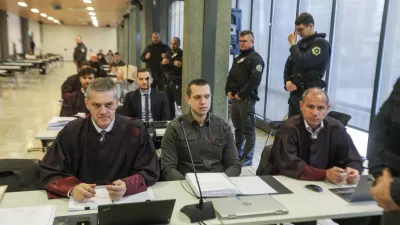 - Klemen Kadivec, Blaž Kadivec- 15.01.2024. - Nadaljevanje sojenja prvoobtoženema Klemnu Kadivcu in Blažu Kadivcu in ostalim za umor Danijela Božiča.//FOTO: Bojan Velikonja