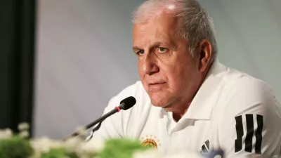 Press conference for the official presentation of Željko Obradović as the new head coach of Panathinaikos AKTOR at Telekom Center Athens, Greece on Monday, June 22, 2026.,Image: 1111793359, License: Rights-managed, Restrictions: GREECE OUT, Model Release: no 