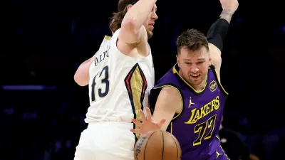 Luka Doncic, Los Angeles Lakers, Kelly Olynyk, liga nba, ko&scaron;arka