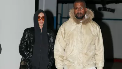 *EXCLUSIVE* Los Angeles, CA Kanye West and Bianca Censori enjoyed a low-key date night in Westwood as the couple arrived at the movies together. The pair headed inside for an evening out at the cinema. BACKGRID USA 5 OCTOBER 2026,Image: 1140994122, License: Rights-managed, Restrictions:, Model Release: no, Pictured: Kanye West, Bianca Censori 