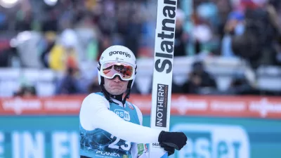 Anže Lani&scaron;ek- 27.03.2026 - smučarski skoki - zaključek skakalne sezone v Planici - smučarski poleti - Planica 2026//FOTO: Jaka Gasar