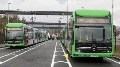 10.2.2026 - odprtje polnilnega parka za alternativna goriva, v katerem bo poleg polnilnic za avtobuse na električni pogon urejena tudi prva javna polnilnica za vozila na vodikov pogon v Sloveniji, dogodka se bo udeležil tudi ljubljanski župan Zoran JankovićFoto: Luka Cjuha