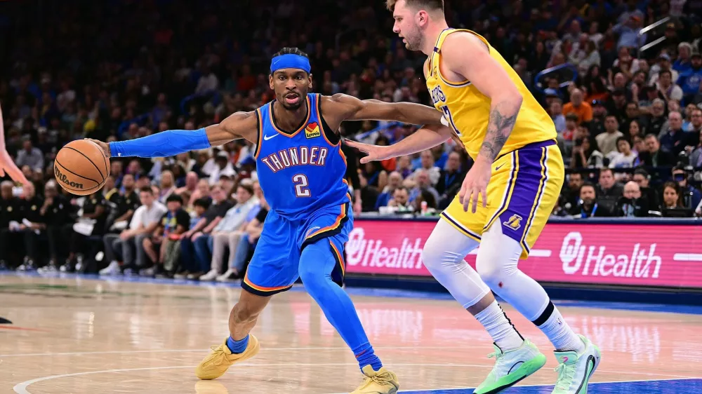 Shai Gilgeous-Alexander, luka doncic, ko&scaron;arka, liga nba