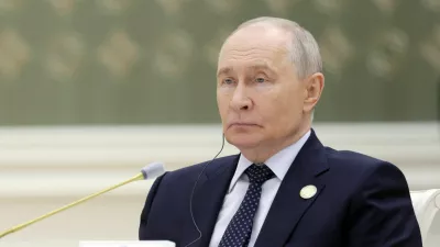 Russia's President Vladimir Putin attends the Caspian Environmental Summit in Turkmenbashi, Turkmenistan, October 9, 2026. Sputnik/Gavriil Grigorov/Pool via REUTERS ATTENTION EDITORS - THIS IMAGE WAS PROVIDED BY A THIRD PARTY.