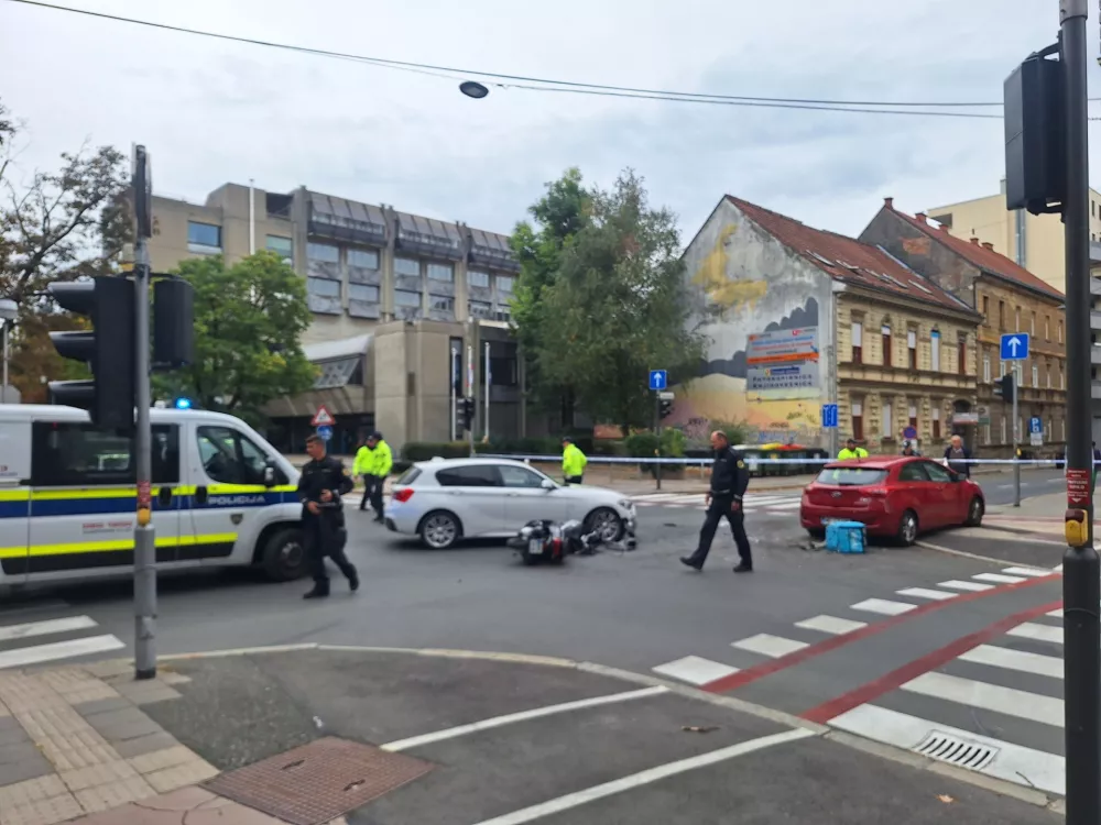 Nesreča v sredi&scaron;ču Maribora