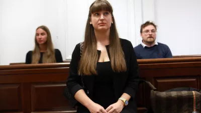 14.09.2026 - sodišče, obtožena Klara CvenkelFoto: Tomaž Skale