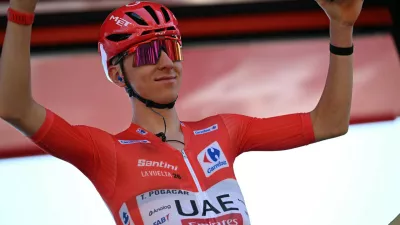 23-08-2026 Vuelta A Espana Tappa 02 Monaco - Manosque 2026, Uae Emirates - Xrg Pogacar, Tadej Monaco - Montecarlo,Image: 1128092626, License: Rights-managed, Restrictions: PUBLICATIONxNOTxINxITAxFRAxNED, Model Release: no 