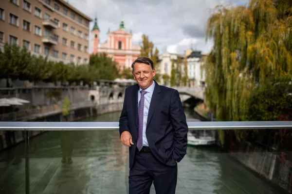 - 12.10.2026. - dr. Anton Rop, Politik in gospodarstvenik, kandidat za župana Mestne občine Ljubljana.OPOMBA!!!! ZA OBJEKTIV!!!//FOTO: Bojan Velikonja