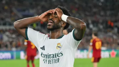 Roma, Real Madrid, Vinicius Junior, nogomet. liga prvakov, champions league
