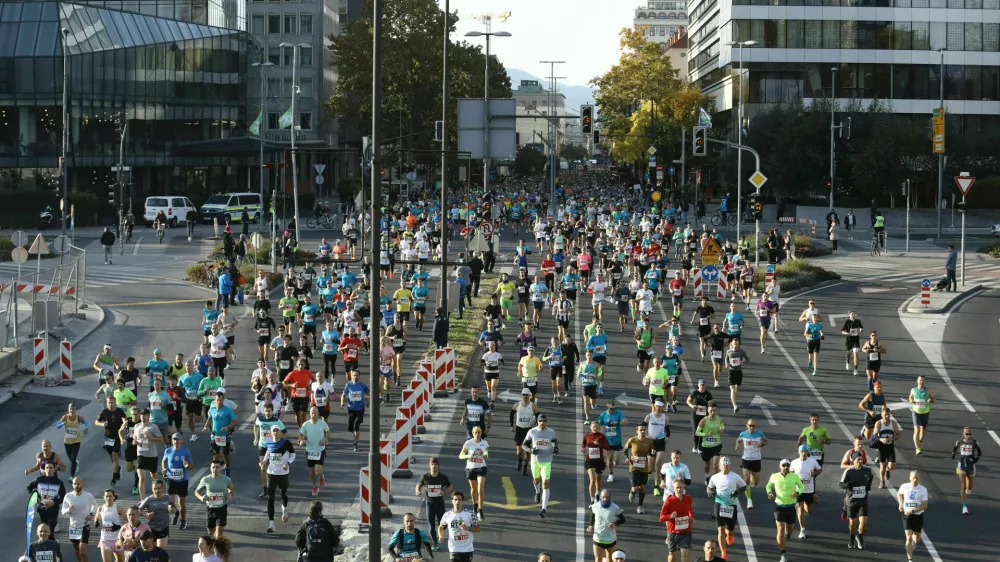 Zaradi maratona &scaron;tevilne zapore cest: letos boste v gneči stali tudi v soboto