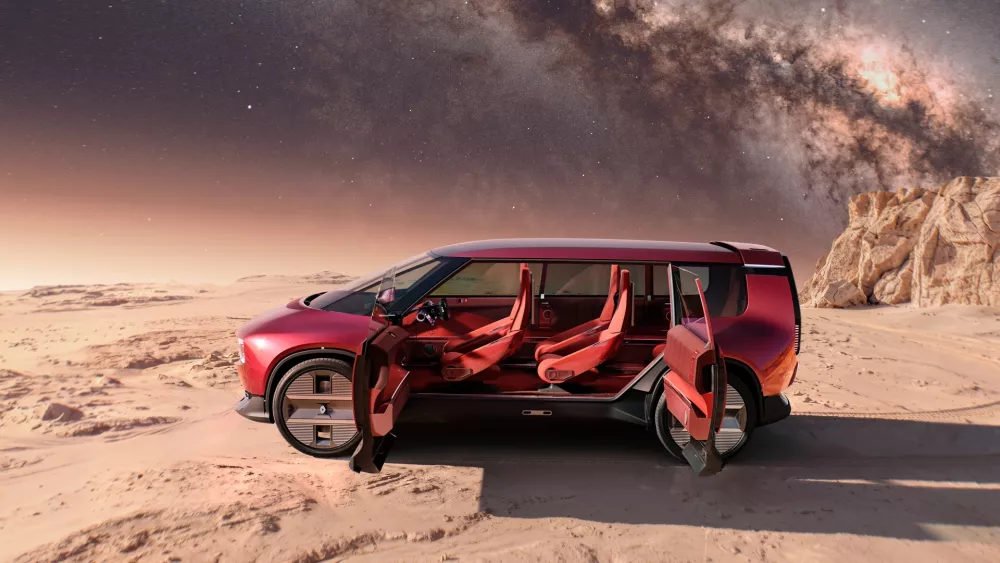 Renault E-space concept: Sodoben naslednik izvirnega renaulta espaca iz leta 1984 je zasnovan kot bivalni prostor z inovativno, svetlo in prilagodljivo notranjostjo, Dolg je 4,7 metra, poganja ga, seveda, elektrika. Nestrpno čakamo, ali bo kdaj ugledal luč sveta kot serijski avtomobil. / Foto: Renault