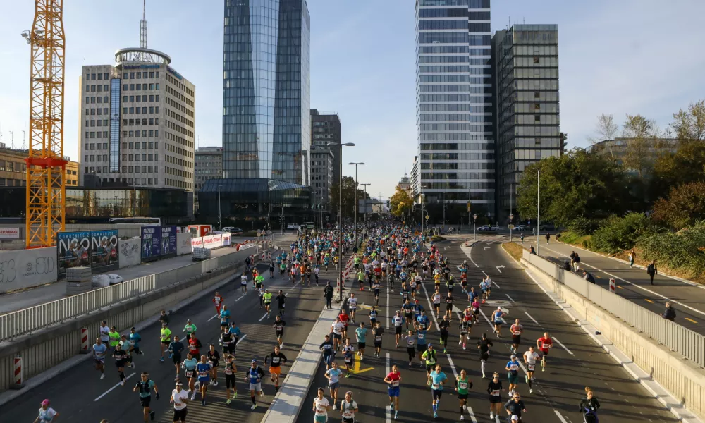 19.10.2025 - Ljubljanski maraton 2025 - tek - teka&scaron;ka prireditevFoto: Luka Cjuha