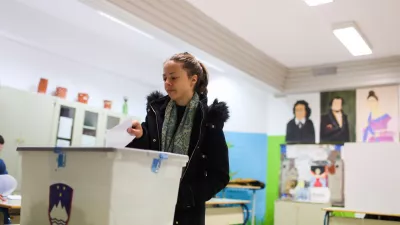 - Osnovna šola Komenda Moste- 04.12.2022 - Lokalne volitve 2022 - drugi krog - volitve župana //FOTO: Bojan Veliknja