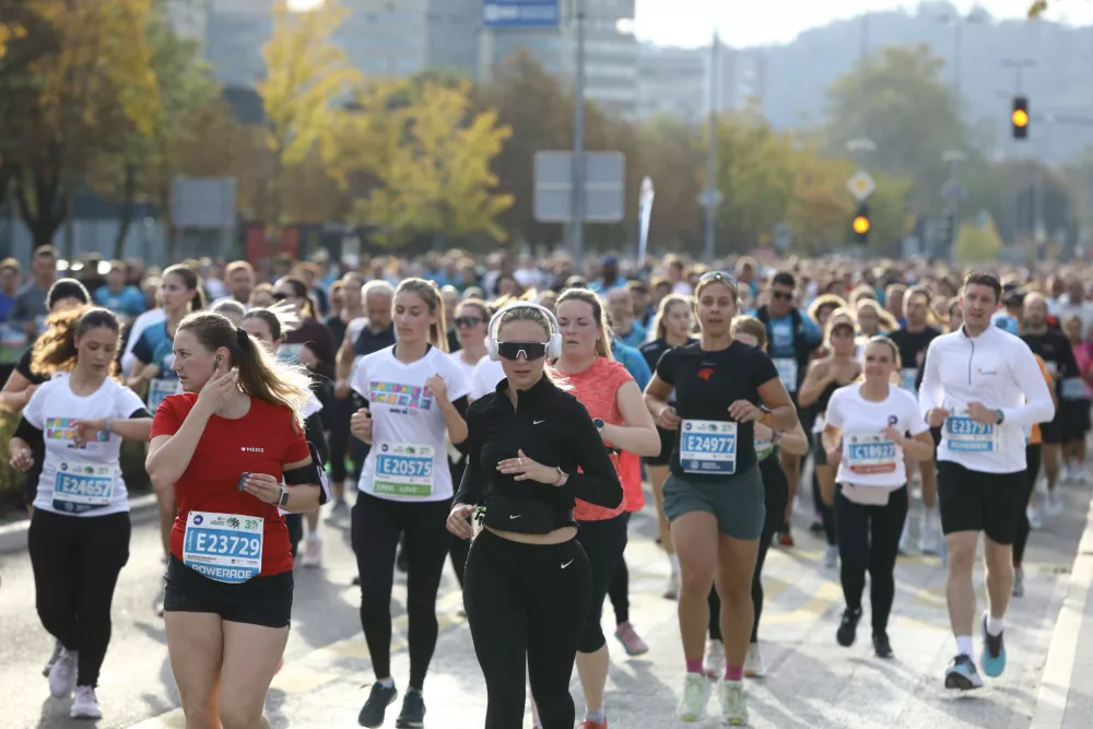 17.10.2026 - 30. Ljubljanski maraton - Ljubljana maraton - sobotav- 10 km tekFoto: Luka Cjuha
