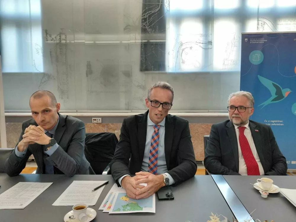 Jani Mulec, Viktor Mlakar in Edvard Kadič, ministrstvo za zunanje zadeve