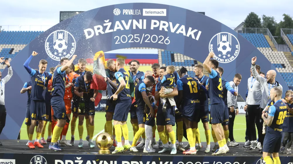16.5.2026 nogomet Celje Koper Celje državni prvak, podelitev pokala - državno prvenstvo v nogometuFoto:Luka Cjuha