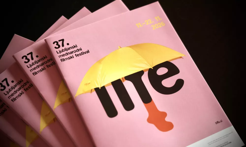 Ljubljana, Cankarjev dom.Novinarska konferenca 37. Ljubljanskega mednarodnega filmskega festivala Liffe.