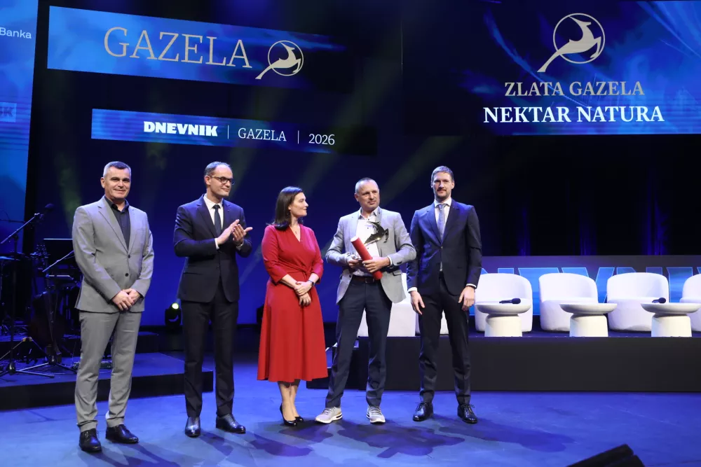 (VIDEO) Slovenska gazela 2026 je podjetje Nektar Natura!