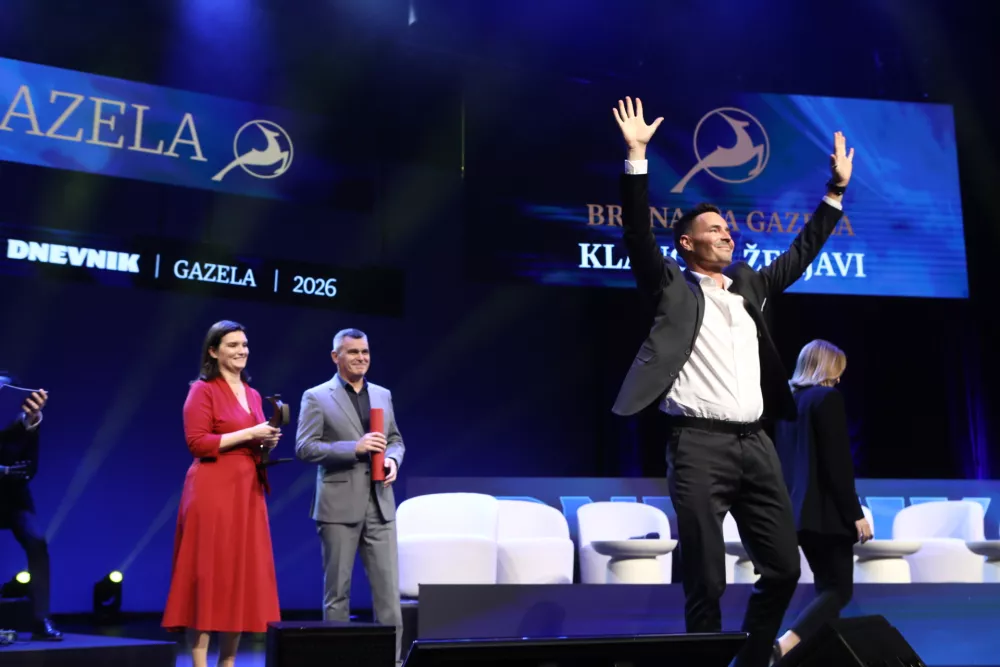 21.10.2026 - Gazela 2026 razglasitev zmagovalca - finale - Cankarjev dom - Razglasitev zmagovalne gazele - Slovenska Gazela 2026Foto Luka Cjuha