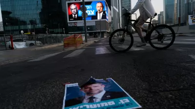 Izrael na volitve, a brez razprave o Palestincih ali njihove vloge