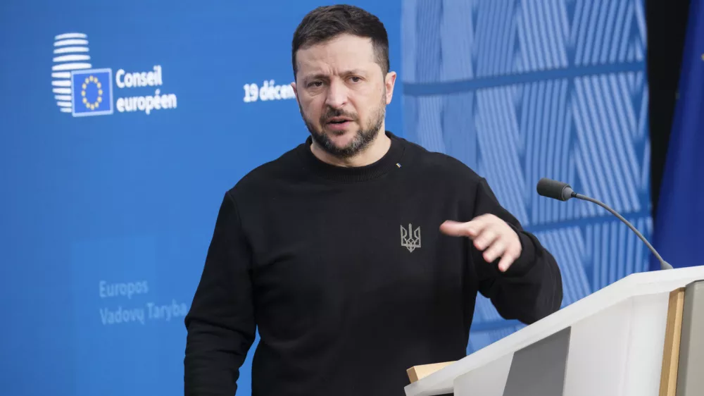 Ukrajinski predsednik Volodimir Zelenski.