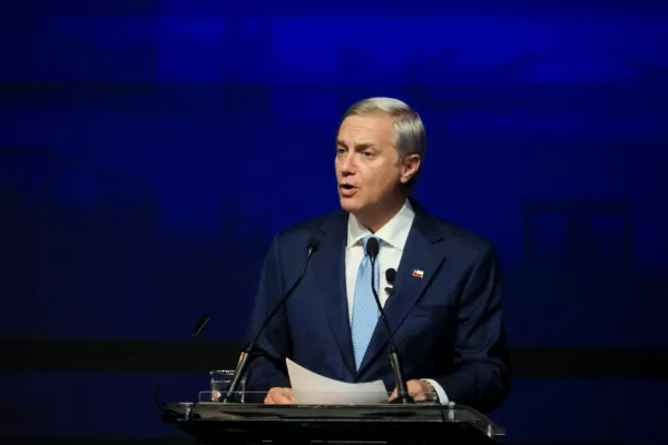 Chile's President-elect Jose Antonio Kast speaks as he presents the members of his cabinet, in Santiago, Chile January 20, 2026. REUTERS/Diego Reyes