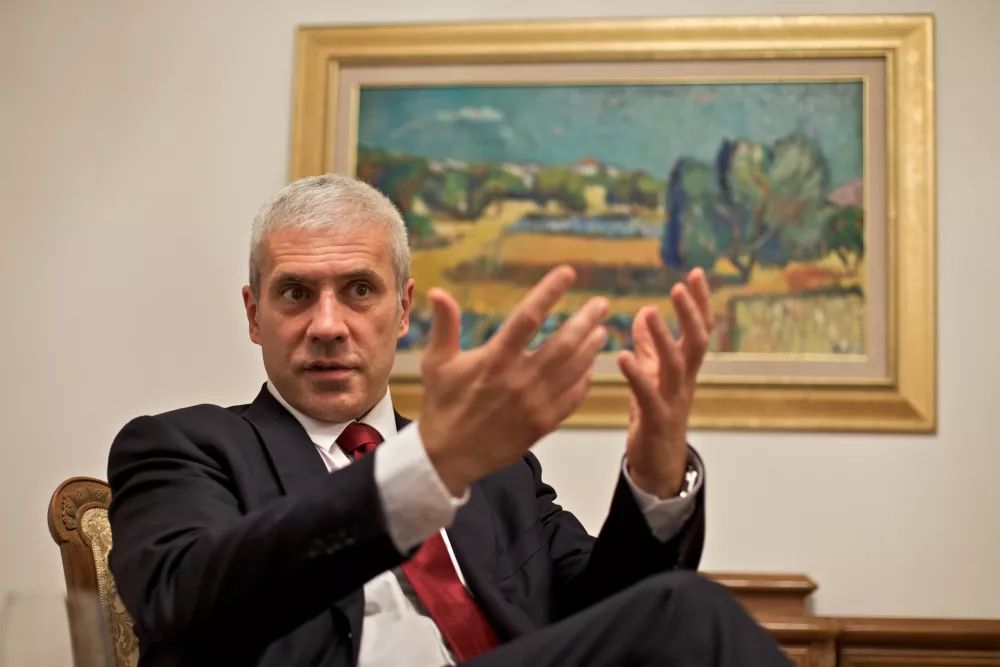 Boris Tadič, srbski predsednik - predsednik Republike Srbije  ///FOTO: Jaka AdamičOPOMBA: ZA OBJAVO V PRILOGI &ndash; DNEVNIKOV OBJEKTIV - INTERVJU