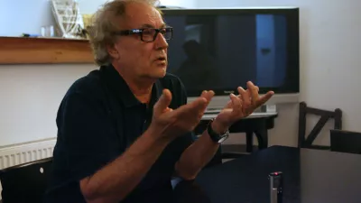 Lordan Zafranovič, hrva&scaron;ki režiser, producent, scenarist, avtor dokumentarne serije Tito - Zadnje priče oporoke//FOTO: Tomaž SkaleOPOMBA: ZA OBJAVO V PRILOGI &ndash; DNEVNIKOV OBJEKTIV - INTERVJU 2012