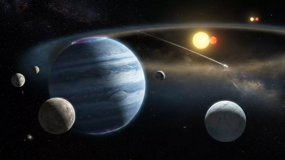 Simbolična slika: Planet PH1izdelano z Google Gemini
