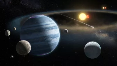 Simbolična slika: Planet PH1izdelano z Google Gemini