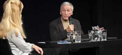 18.11.2024 Costa-Gavras, masterclass v Slovenski Kinoteki.FOTO: Nik Erik Neubauer